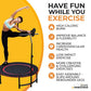 Barra estabilizadora LEAPS &amp; REBOUNDS de 40" para trampolins de fitness, somente barra