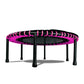 LEAPS &amp; REBOUNDS Mini Trampolim Fitness de 48" e Equipamento de Ginástica Rebounder, Rosa