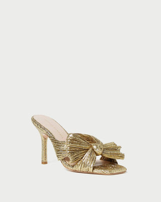 Loeffler Randall - Sandália Mule Plissada Claudia Loeffler Randall Feminina