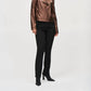 Joseph Ribkoff - Metallic Faux Leather Biker Jacket