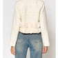 Lalavon - Petal Tweed Crop Jacket