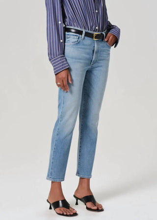 Citizens Of Humanity - Calça Jeans Alta e Reta