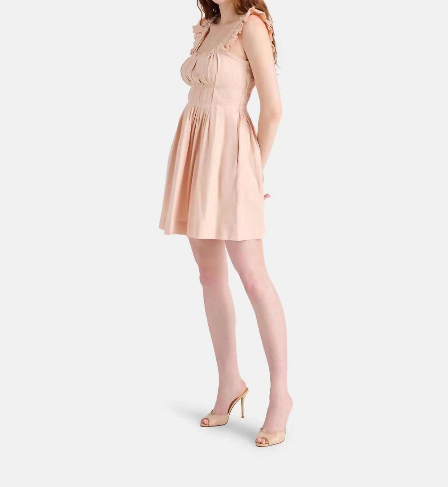 Steve Madden - Ruffle Strap Mini Dress