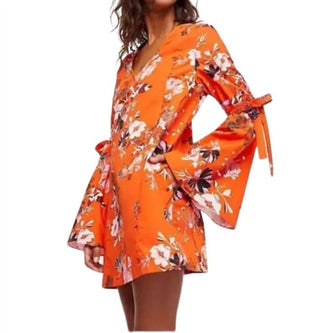 Free People - Vestido Mini Kimono Amante de Mim
