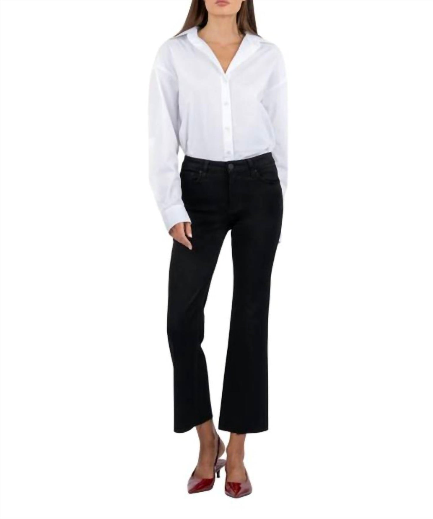 Kut From The Kloth - The Kelsey Ankle Flare Jeans