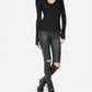 Michael Lauren - Stark Rib Asymmetric Top