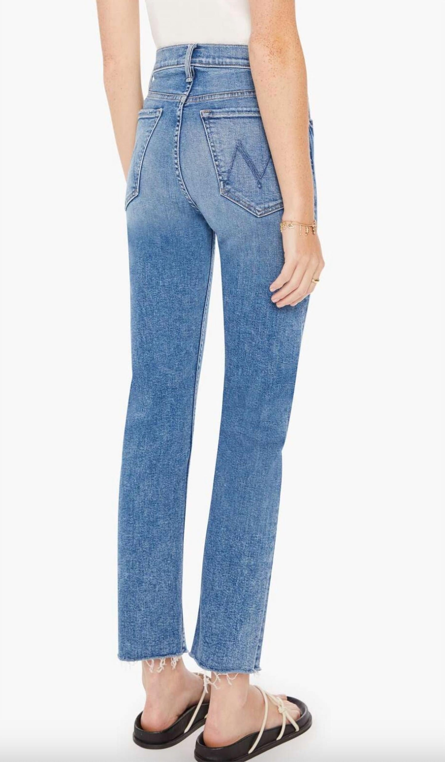 Mother - Women's The Tomcat Ankle Fray Jean