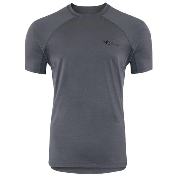 Stone Glacier Chinook Merino Crew Short Sleeve T Shirt Granite Grey XXLarge