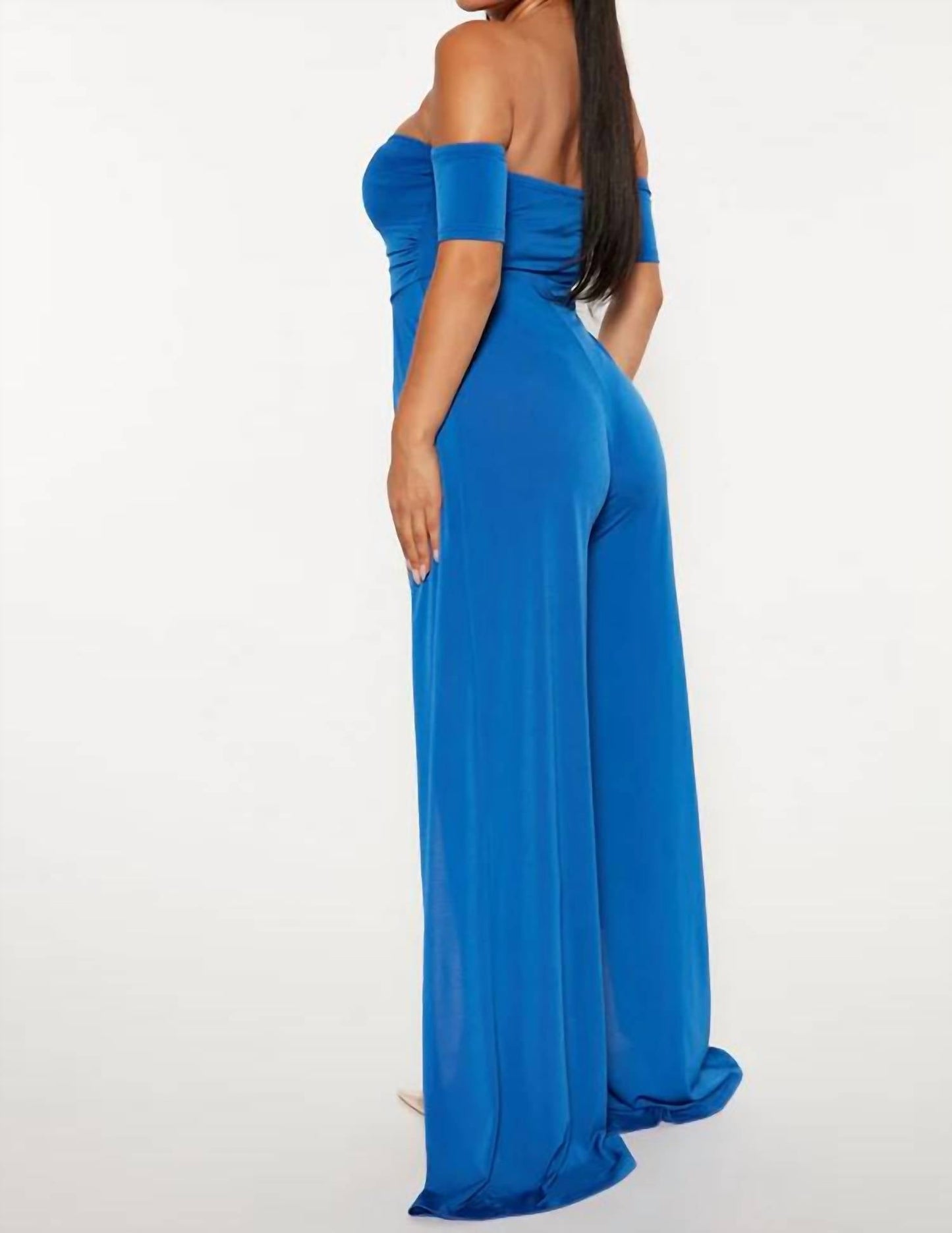 Fashion Nova - Jordan High Slit Jumpsuit