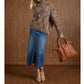Coco + Carmen - EverStretch Long Skirt with Front Slit