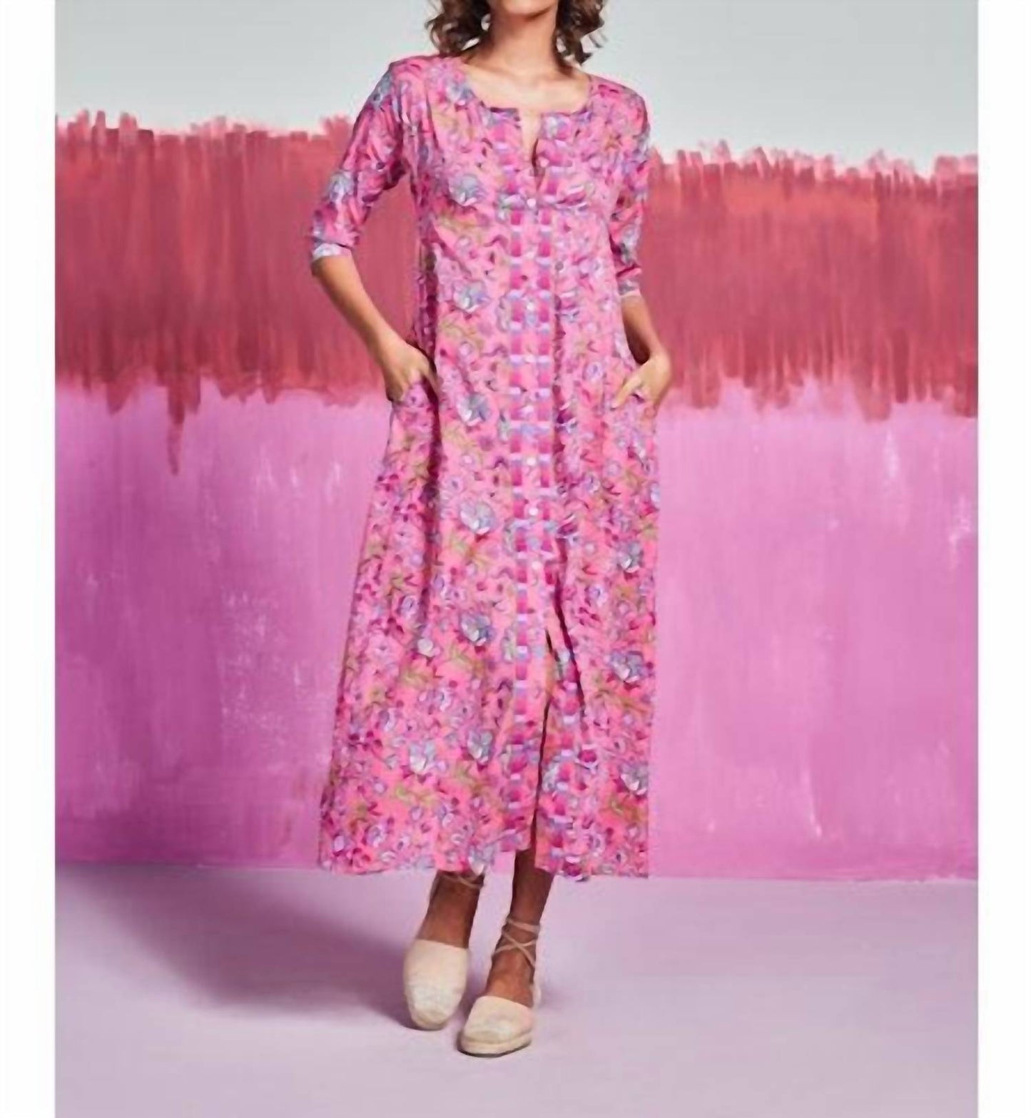 Ro'S Garden - Embroidered Blair Long Kurta