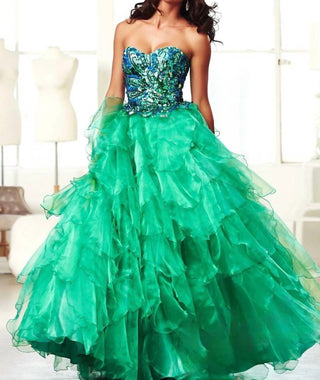 Mac Duggal - VESTIDO DE FORMATURA COM TULE E LANTEJOULAS