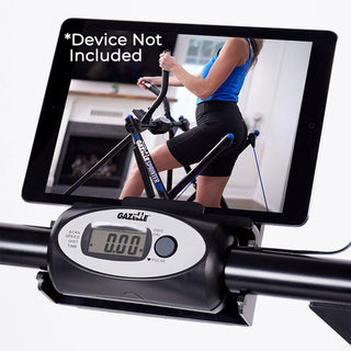 Aparelho de exercícios de baixo impacto Gazelle Sprinter com rastreador de condicionamento físico Grip Pulse