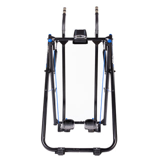 Aparelho de exercícios de baixo impacto Gazelle Sprinter com rastreador de condicionamento físico Grip Pulse
