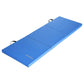 Tapete de exercícios dobrável BalanceFrom Fitness GoGym 6x2 pés com 3 painéis e alças, azul