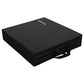Tapete de ginástica dobrável com 3 painéis BalanceFrom Fitness GoGym 6'x2'x1,5" preto