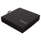Tapete de ginástica dobrável com 3 painéis BalanceFrom Fitness GoGym 6'x2'x1,5" preto