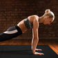 Tapete de ginástica dobrável com 3 painéis BalanceFrom Fitness GoGym 6'x2'x1,5" preto