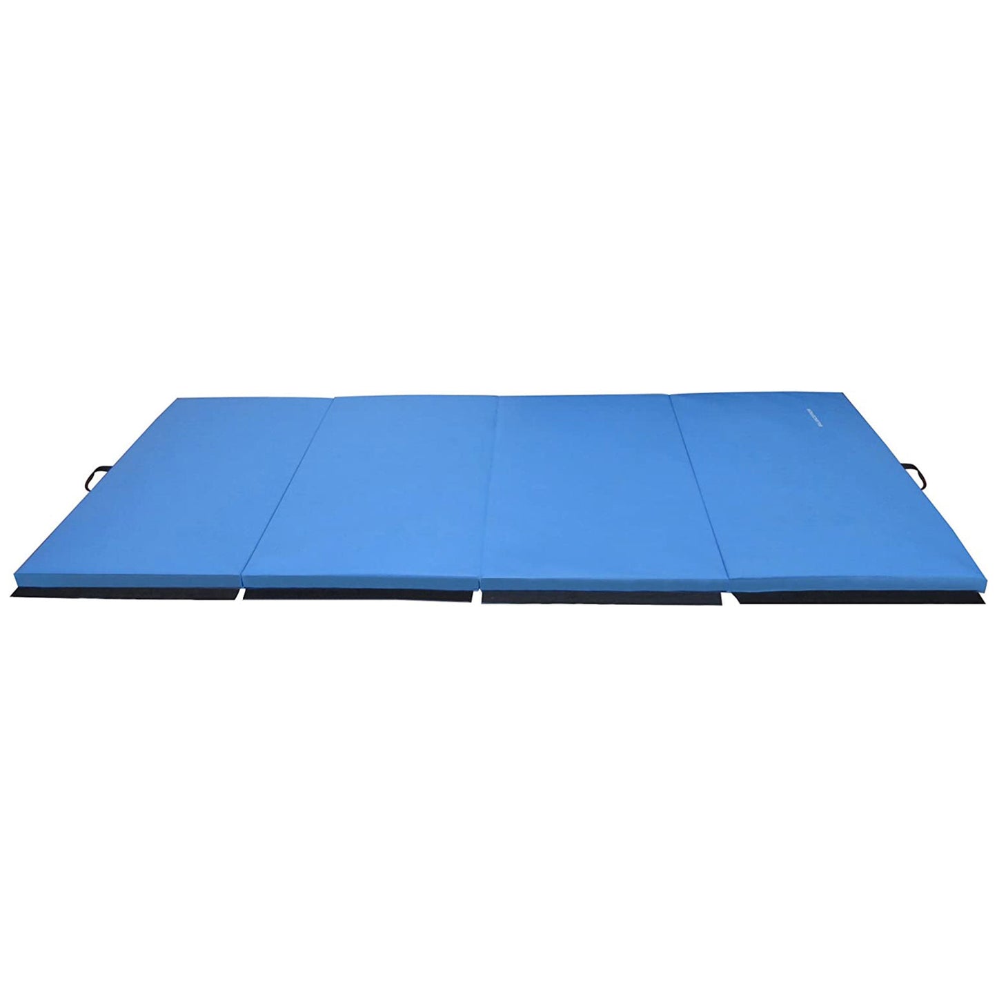 Tapete de ginástica dobrável multiuso BalanceFrom Fitness 120 x 48 pol., azul (pacote com 2)