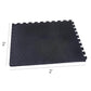 Tapete de exercícios de espuma EVA interligada de 72 pés quadrados da BalanceFrom Fitness, preto