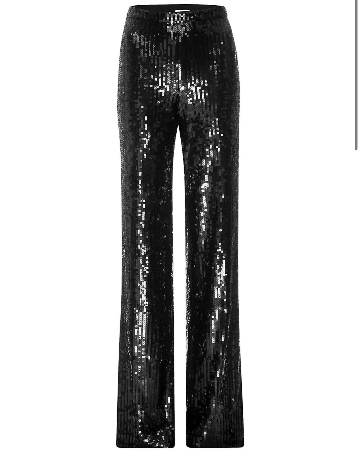 Good American - SEQUIN WIDE LEG PANTS