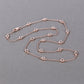 1.62 Carat Genuine Morganite .925 Sterling Silver Necklace