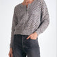 Elan - Candice Zip Cardigan Sweater