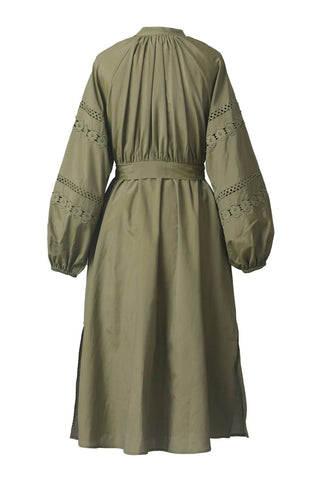 Emily Lovelock - Lyla Long Sleeve Midi Dress