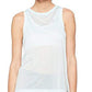 Regata Nike Breathe Recortada Feminina Azul Tamanho Grande