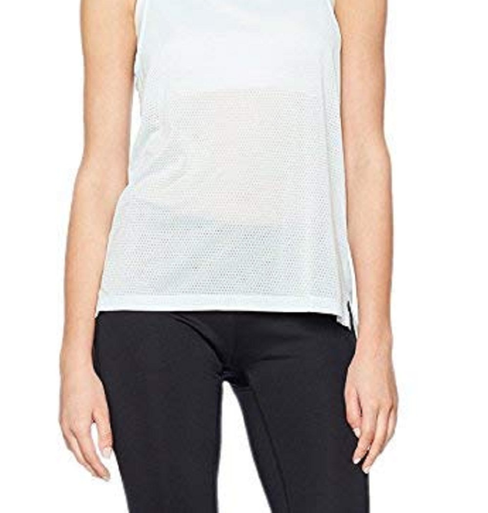 Regata Nike Breathe Recortada Feminina Azul Tamanho Grande