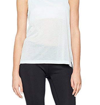 Regata Nike Breathe Recortada Feminina Azul Tamanho Grande