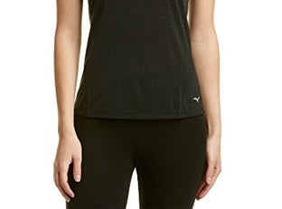 Camiseta Mizuno Running Active Feminina Preta Média Preta Tamanho Médio