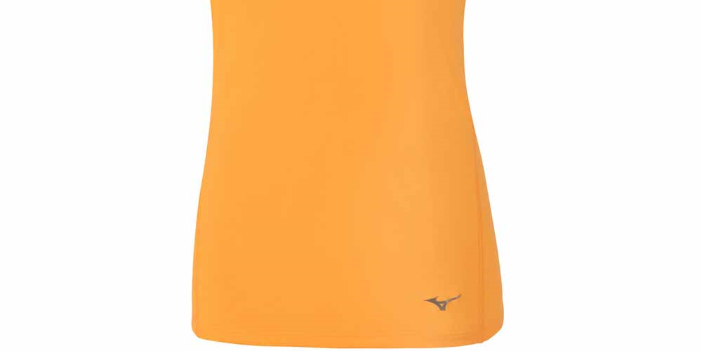 Regata Mizuno Running Active Feminina Laranja Tamanho Grande