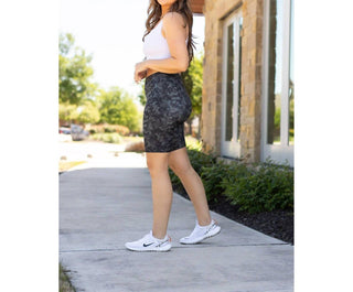 Julia Rose - Army Biker Shorts