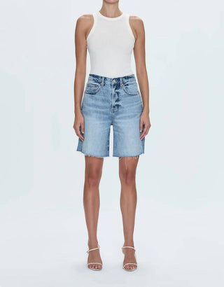 Pistola - Shorts Kaylee High Rise Flised Loose