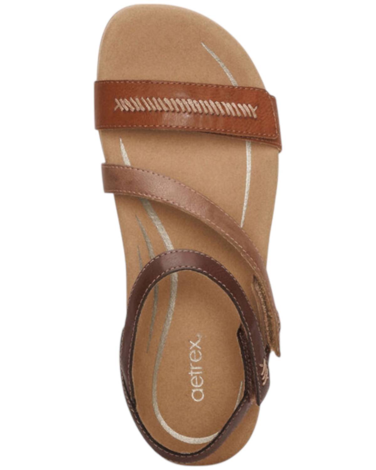 Aetrex - Women's Gabby Adjustable Quarter Strap Sandals