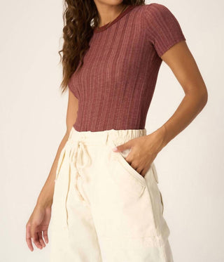 Projeto Social T - Camiseta texturizada canelada para o dia a dia