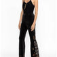 Johnny Was - STRETCH VELVET BABY BOOT LEGGING