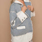 Pol - Twill Denim Heart Back Jacket