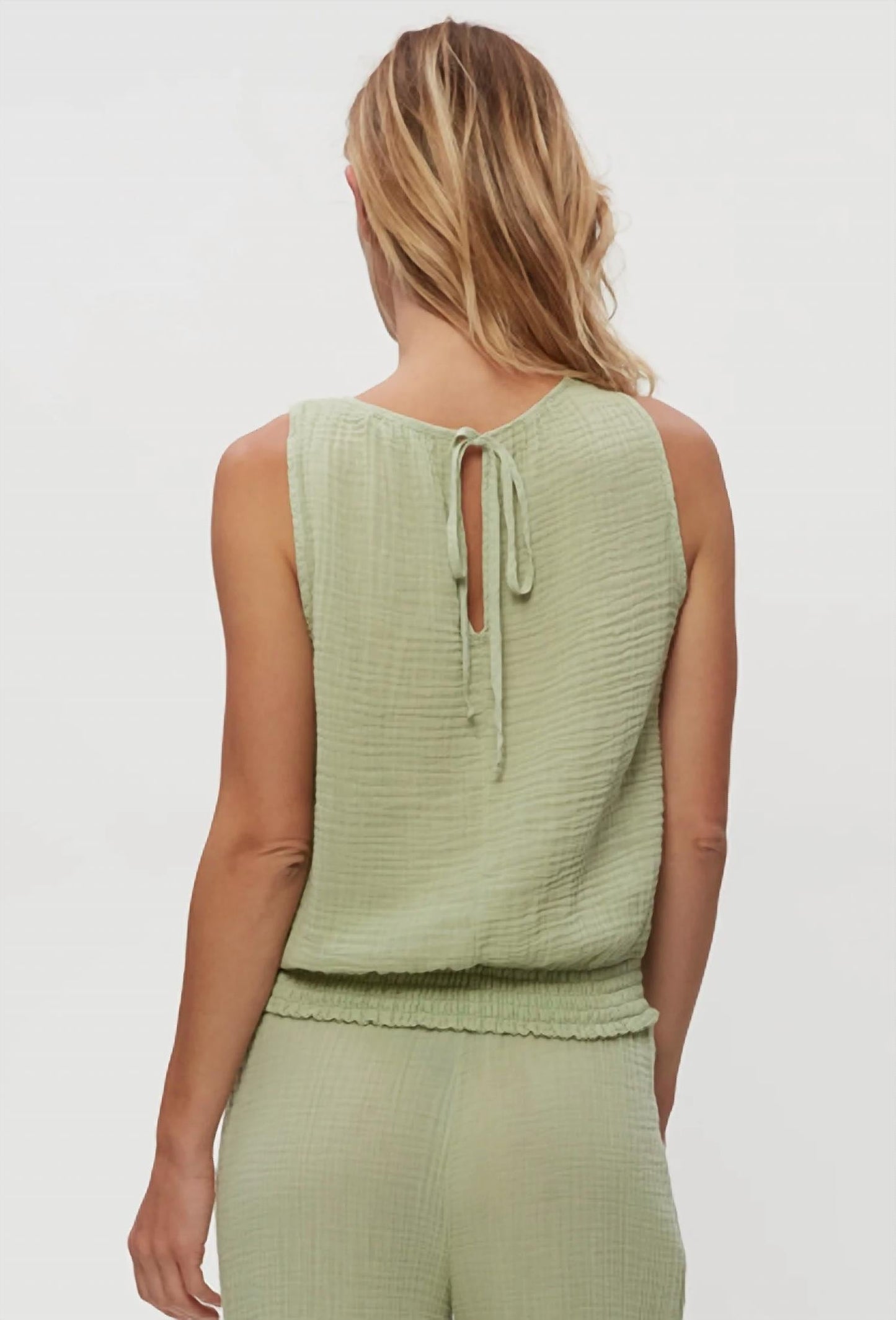 Michael Stars - Janelle Gauze Tie Neck Tak