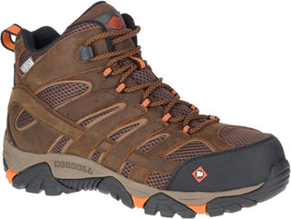 Merrell - Men's Moab Vertex Mid Waterproof Composite Toe Shoes