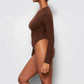 Skims - Essential Crew Neck Long Sleeve Bodysuit