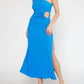 Entro - Cut-out One Shoulder Dress