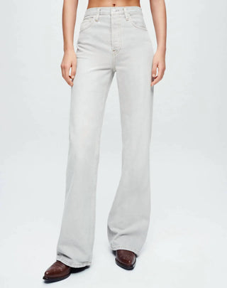 Re/Done - Calça jeans larga de cintura alta dos anos 70