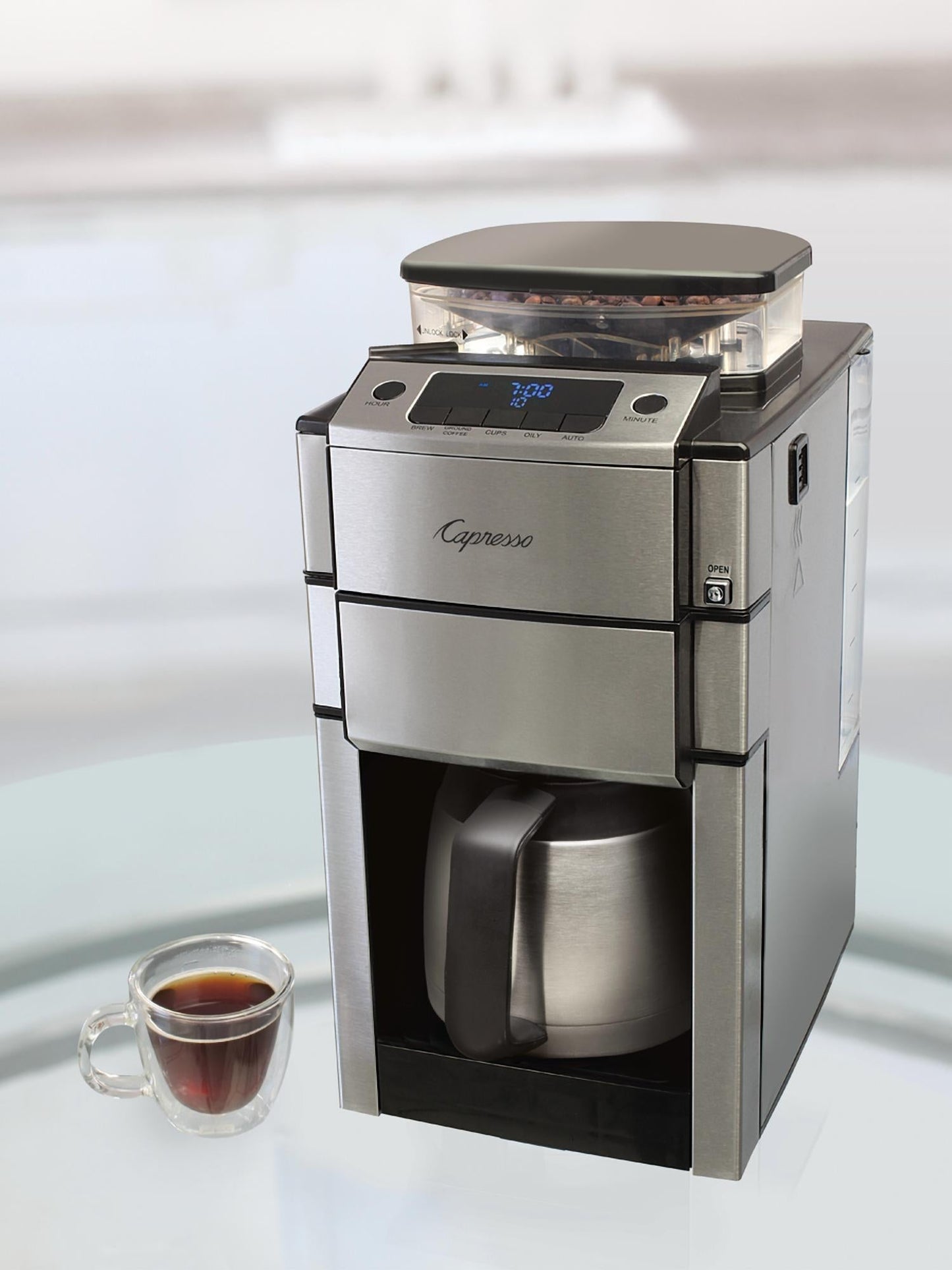 Capresso - Coffee Team Pro Plus With Thermal Carafe