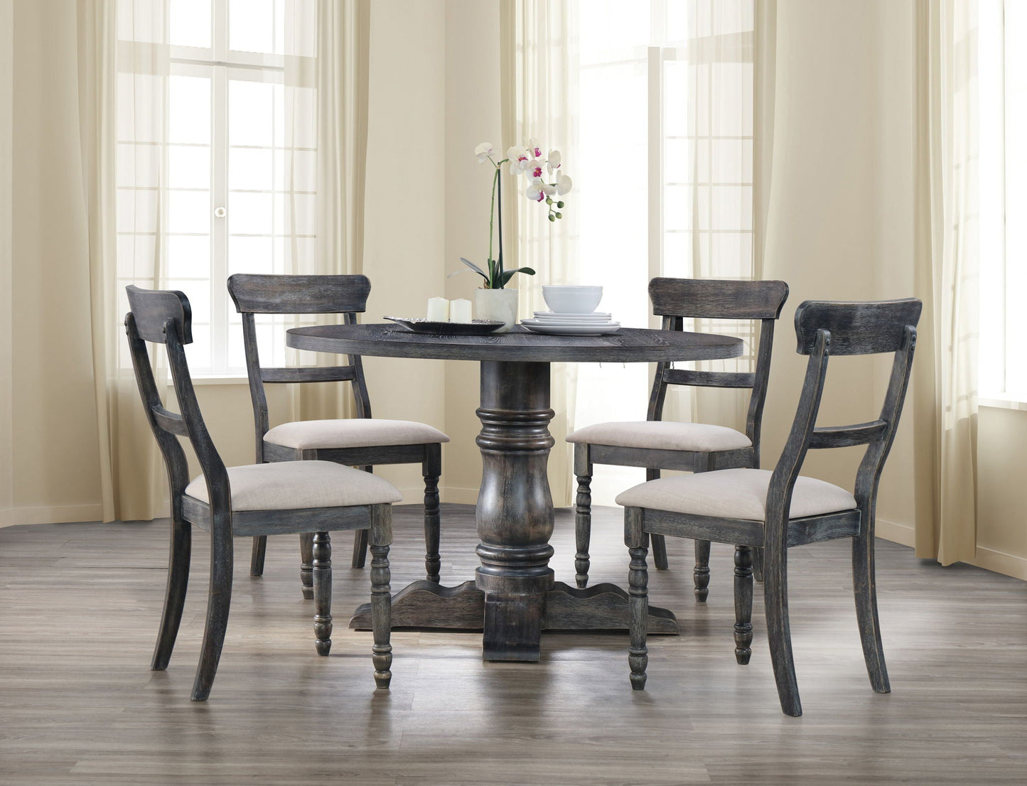 Leventis Weathered Dining Table - Gray