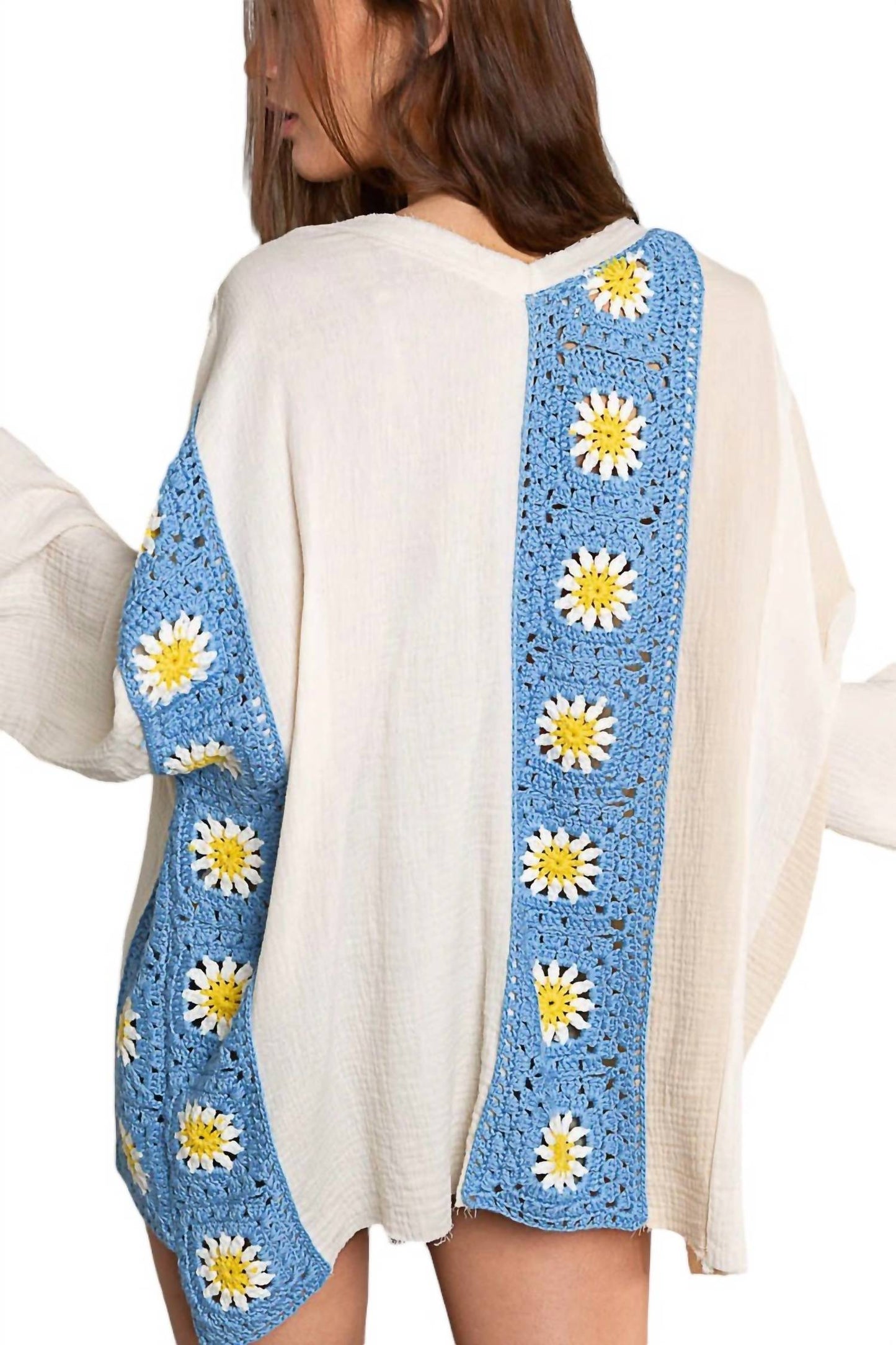 Pol - Granny Patch Sweater