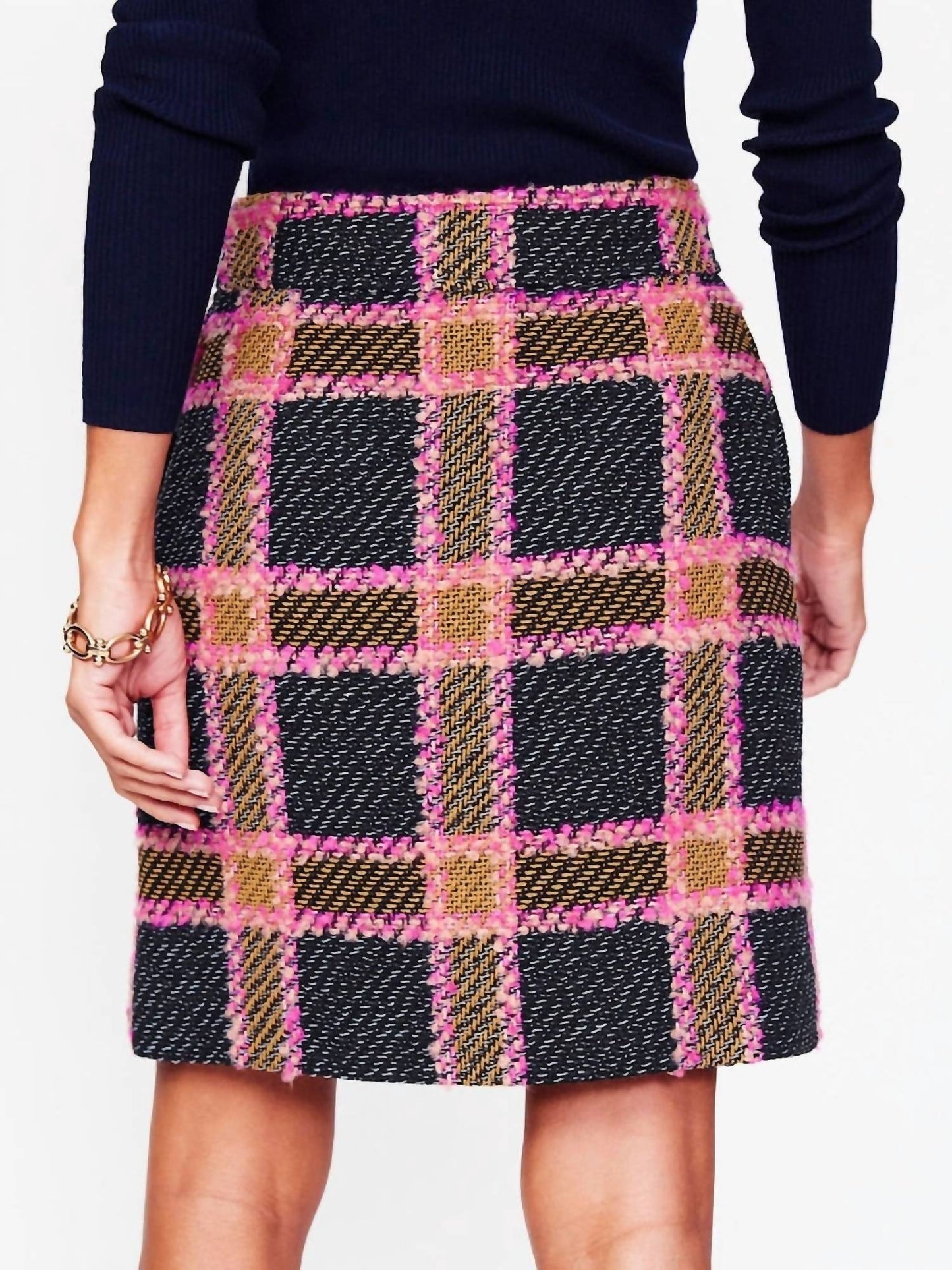 Boden - Estella Check Mini Skirt