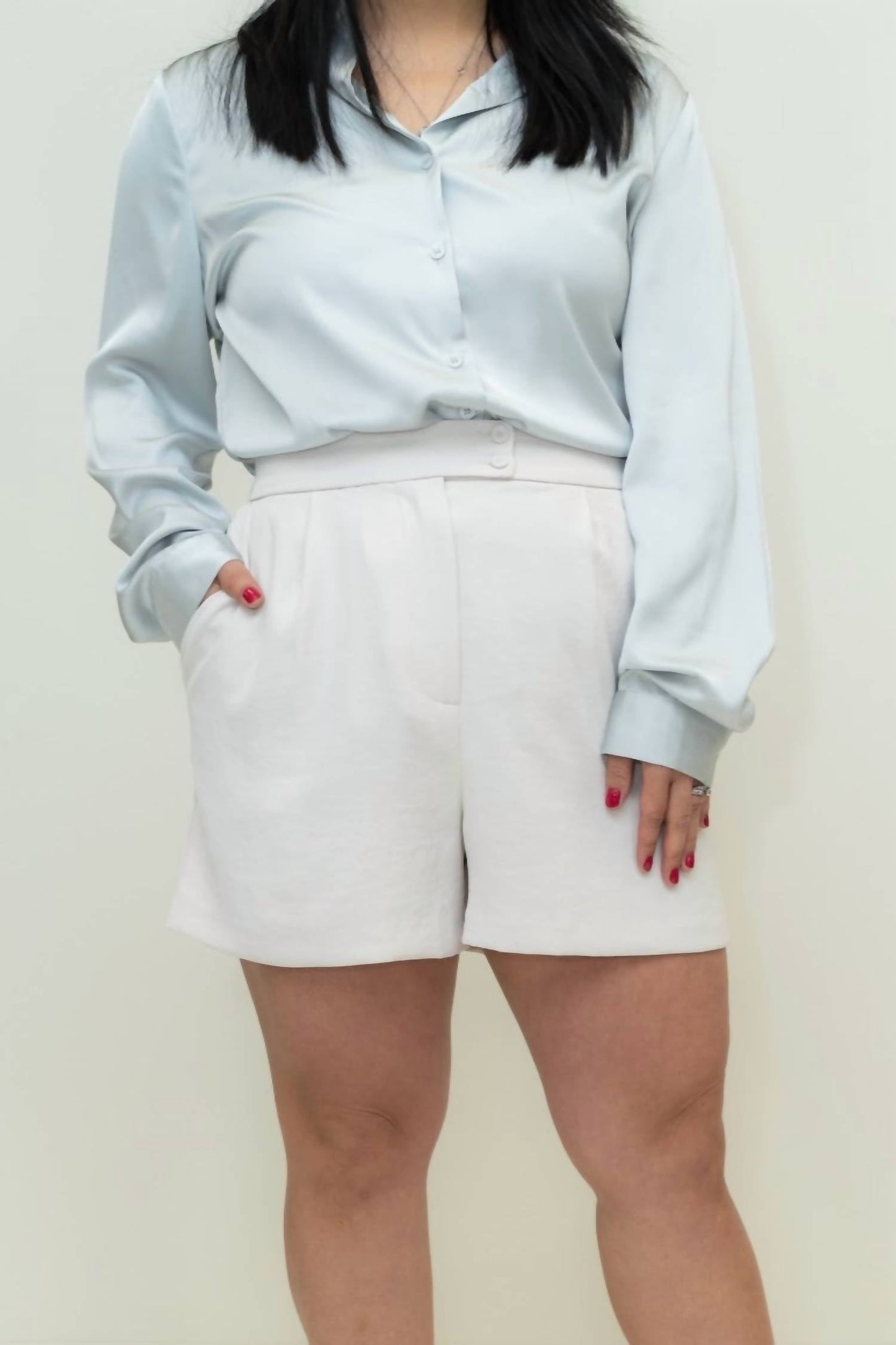 Skies Are Blue - Sienna Eco-friendly Tailored Shorts