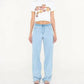 Christopher Esber - Chatter Sheer Overlay Baby Tee